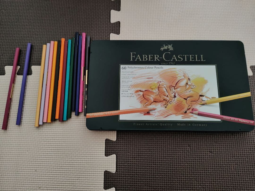 ファーバーカステル ポリクロモス60色＋カリスマカラー15色セット
