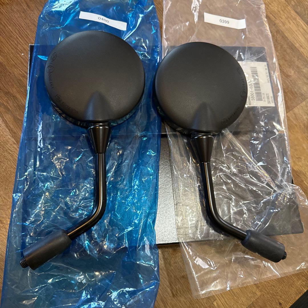 カワサキ w800純正ミラー 左右　Z900RSショート用に