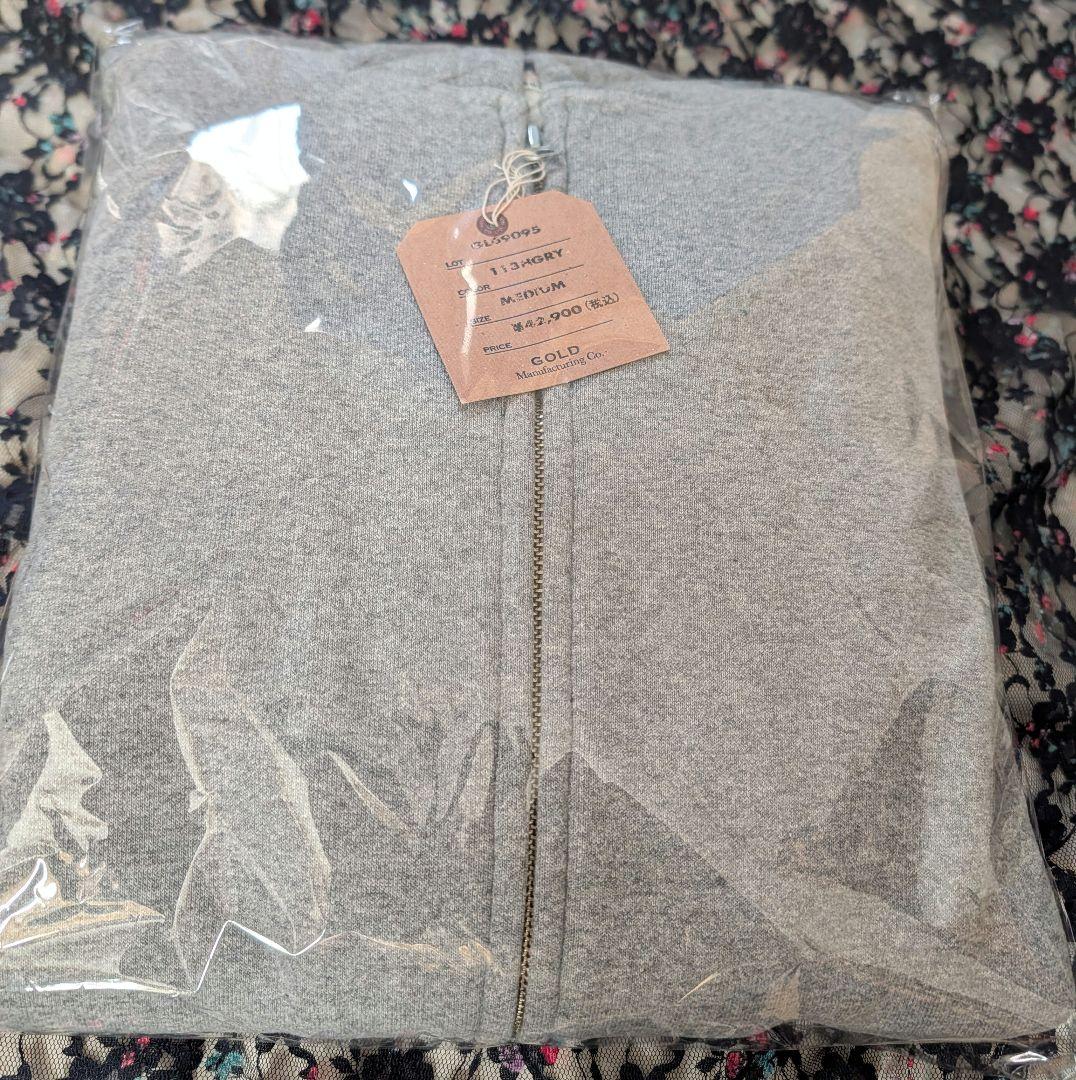 トップス GOLD LOOPWHEEL SWEAT ZIP PARKA GL69095