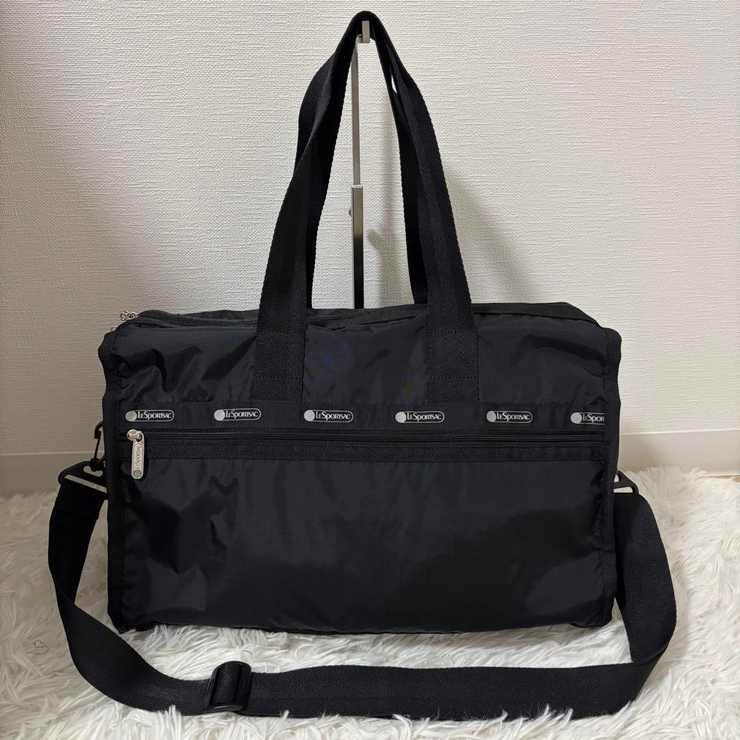 【美品】LeSportsac レスポートサック　2way ボストンバッグ