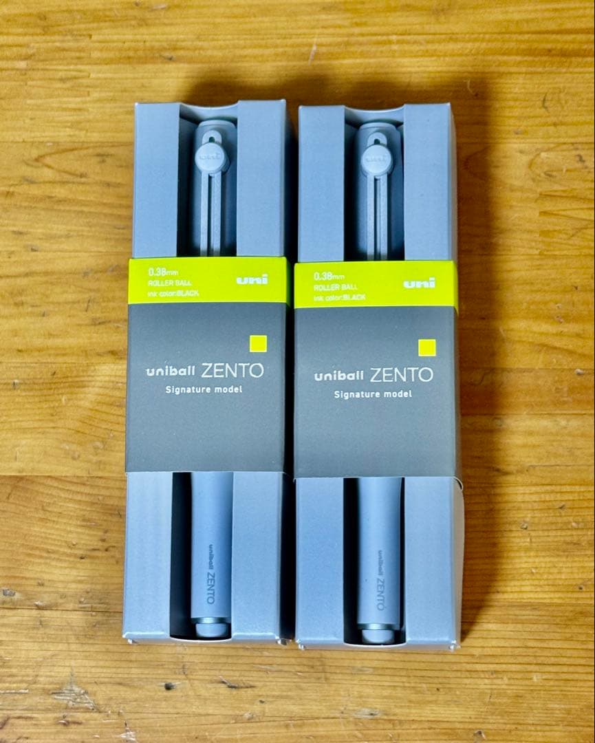 【即発送】uni uniball ZENTO シグネチャーモデル 2個セット