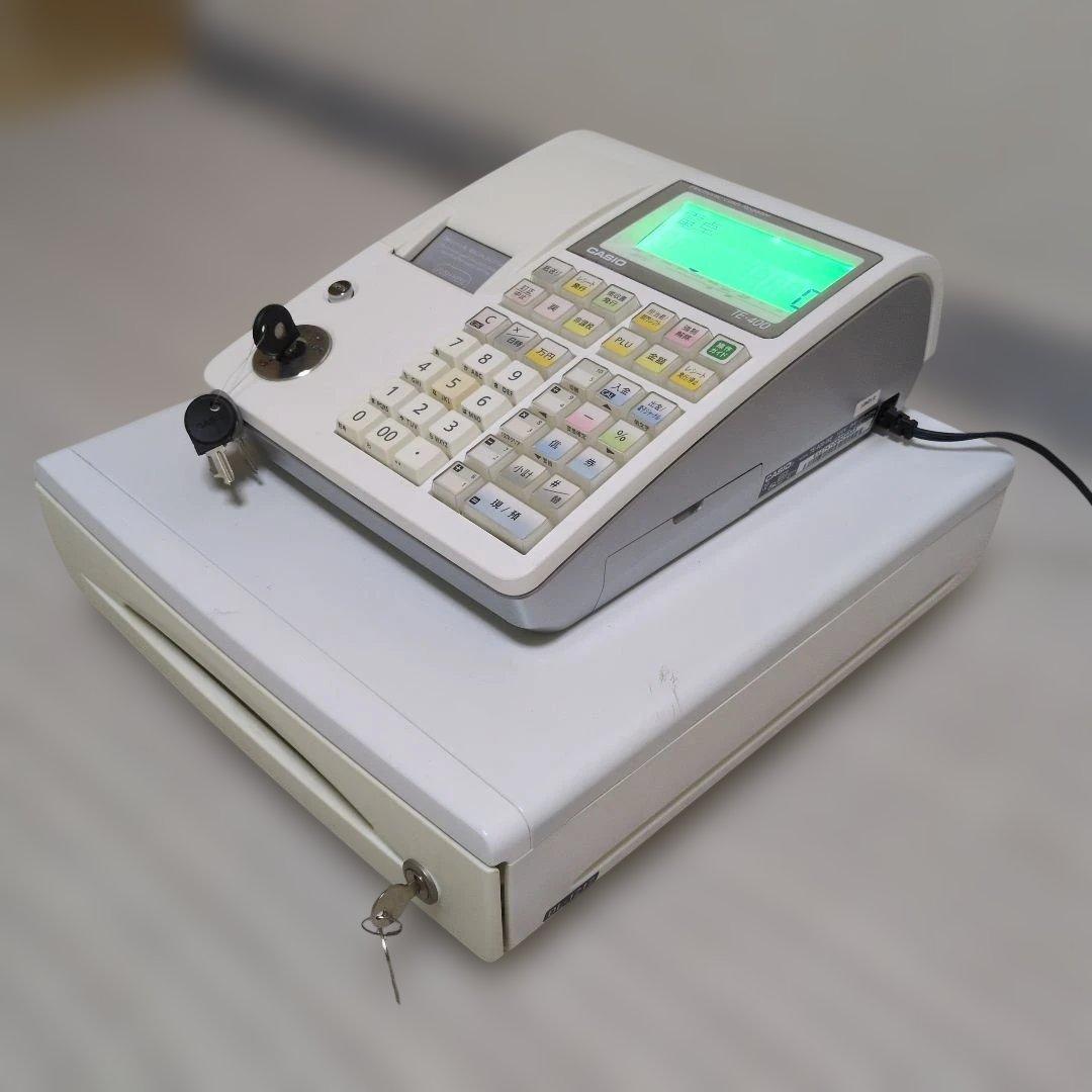 CASIO　TE-400-WE 　電子レジスター