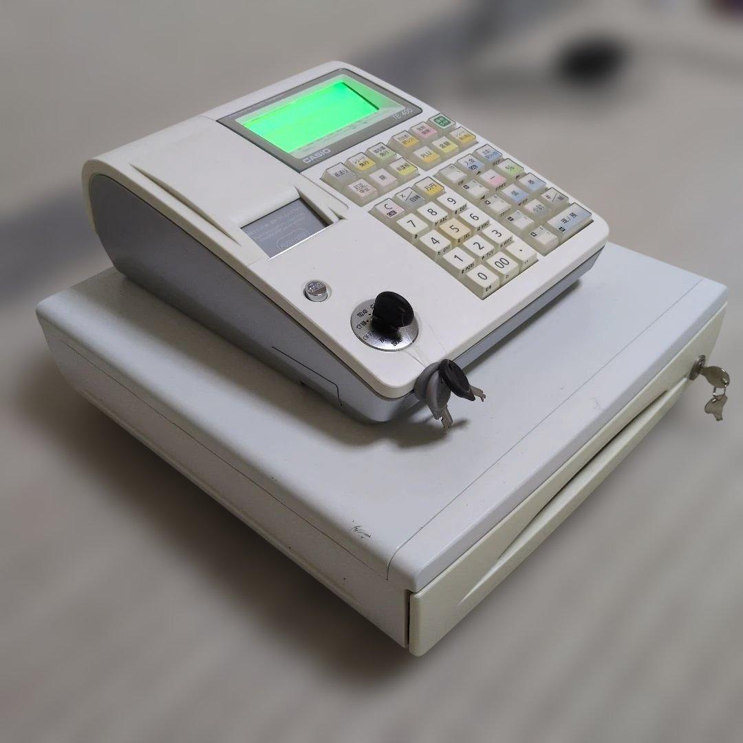 CASIO　TE-400-WE 　電子レジスター