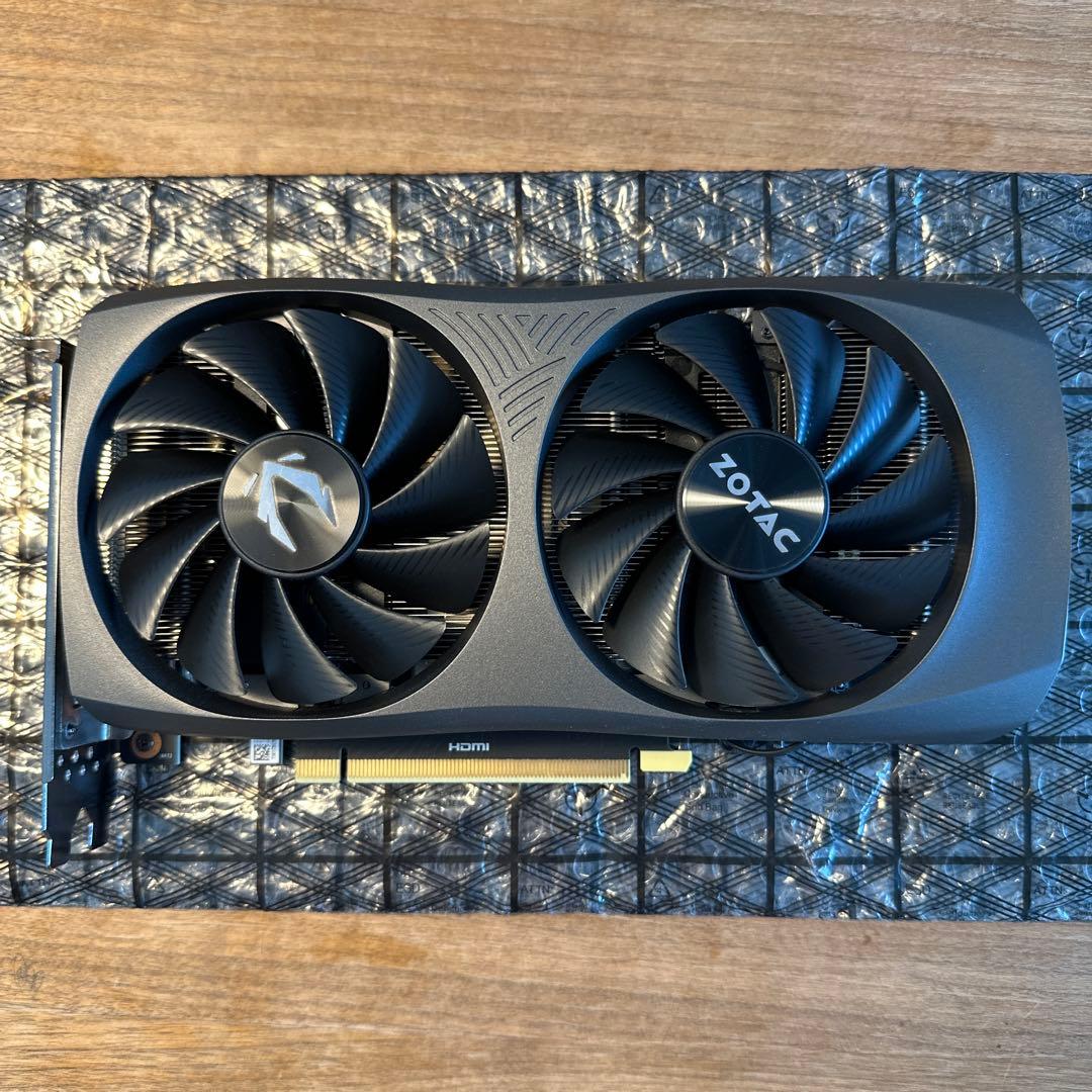 グラフィックボード・グラボ・ビデオカード ZOTAC GeForce RTX4060 Ti Twin Edge 8GB