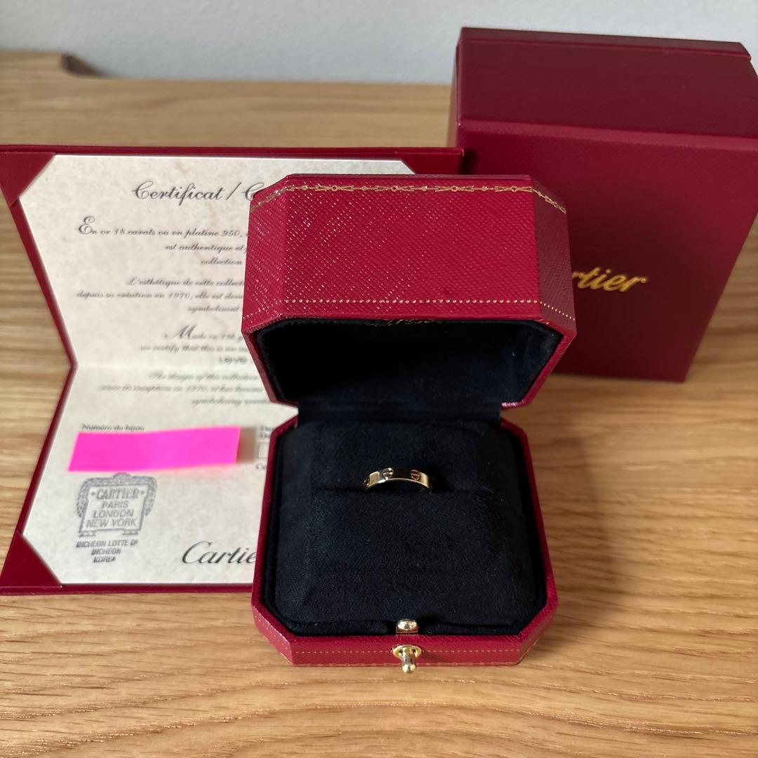 Cartier ミニラブリング ラブリング スモールモデル　K18YG