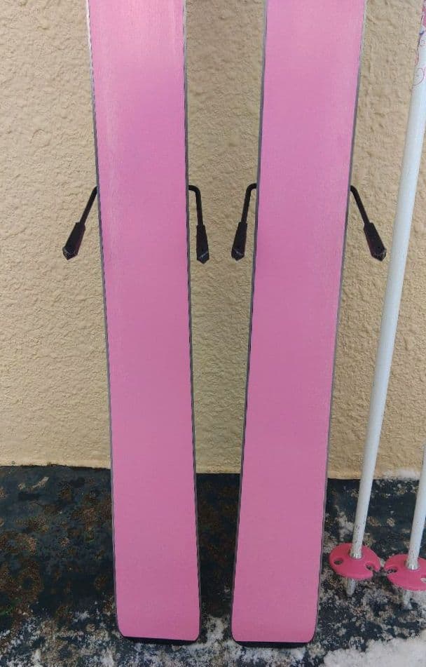 MSX Girls 　130㎝ジュニアスキー・ストックセット　子供用スキー板