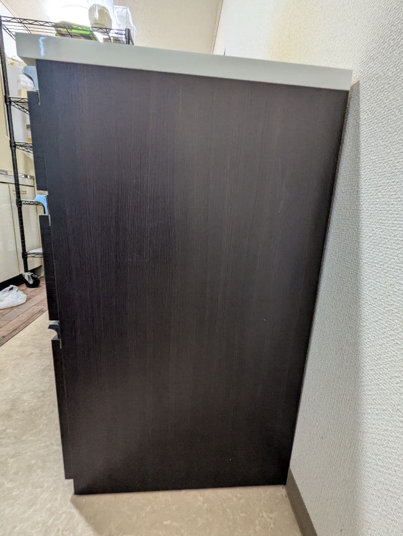 キッチンカウンター キュリー2 120CT DBR ニトリ