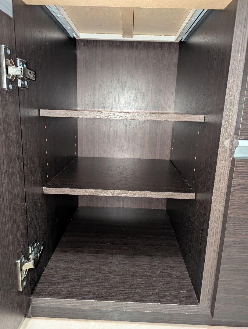 キッチンカウンター キュリー2 120CT DBR ニトリ