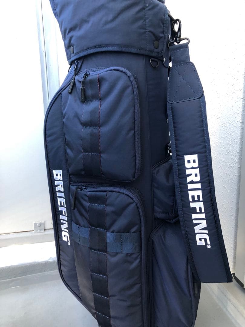 BRIEFING CR-6 キャディバッグ NAVY 美品