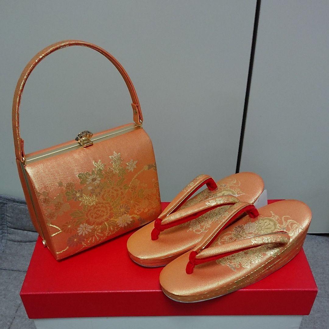 七五三  着物のお出かけ  草履&バッグのセット  新品