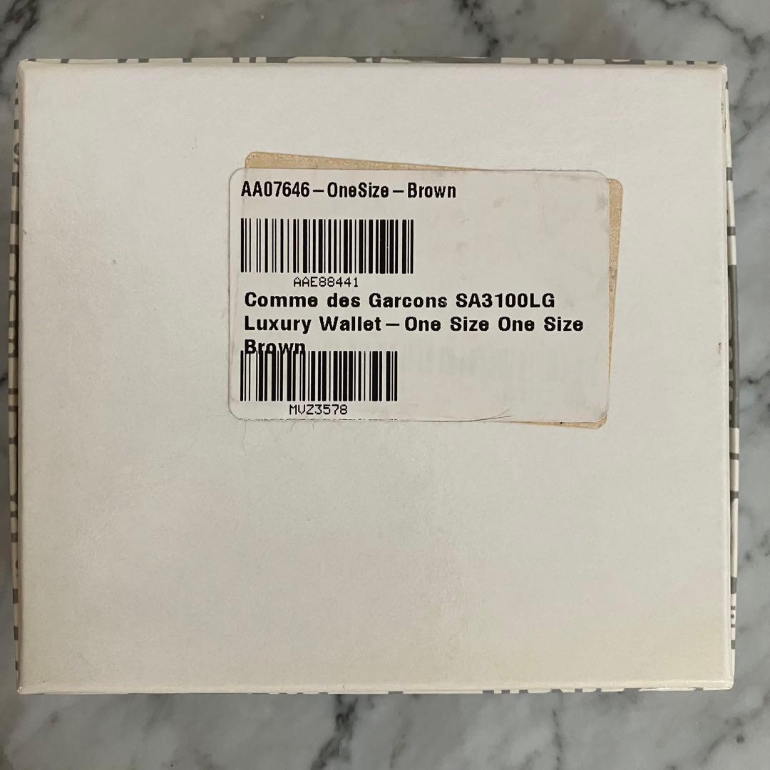 極美品 COMME des GARSONS L字ファスナー 財布 ラグジュアリー
