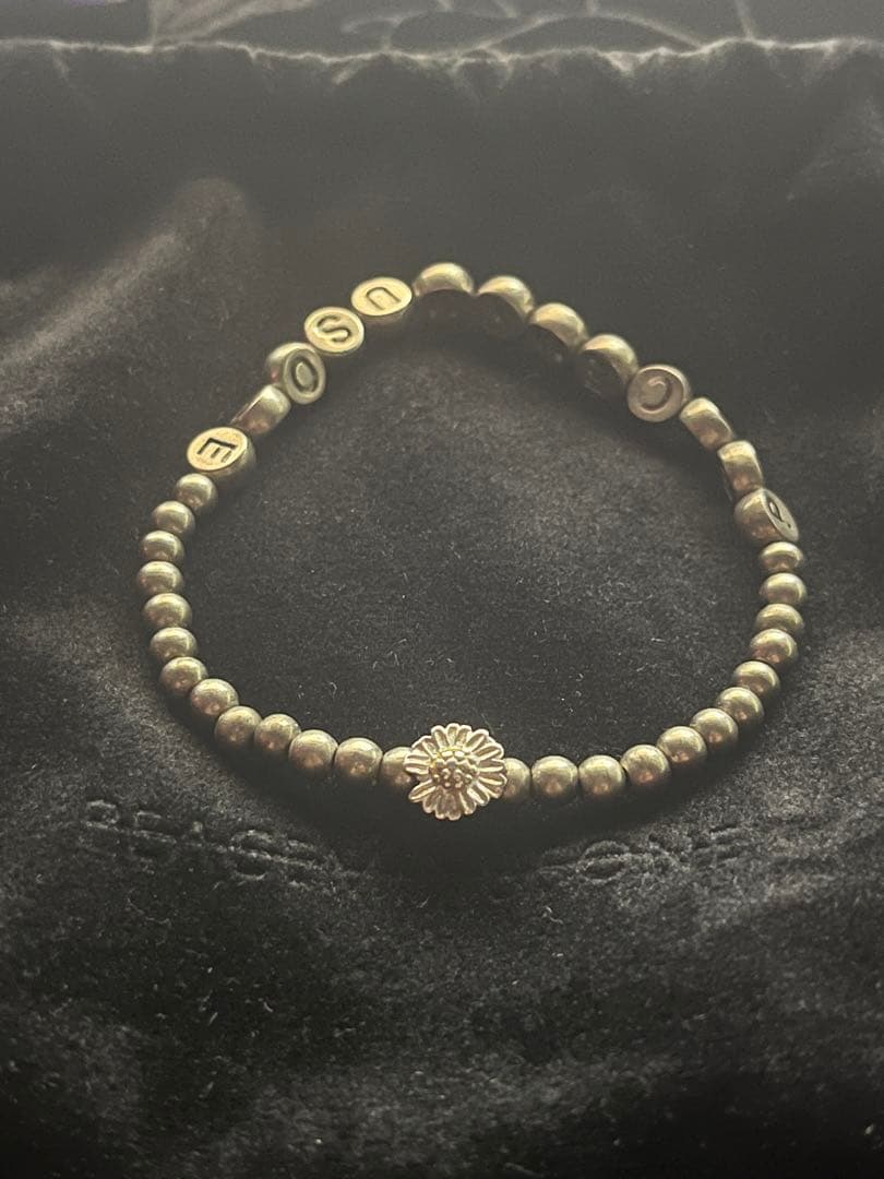 希望価格コメントください！ ALPHABETBRACELET #1 SILVER