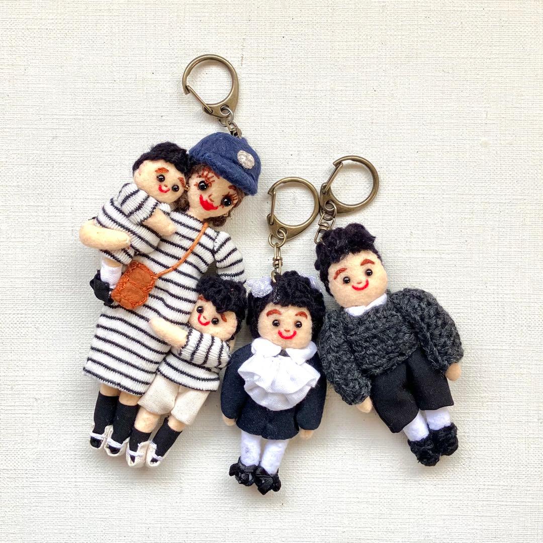 しゃっちゃん　ドールチャーム　バックチャーム　ギフト　キーホルダー