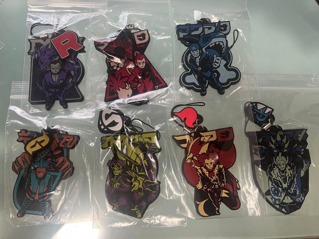 ポケモン　悪の組織　ラバーコンプセット