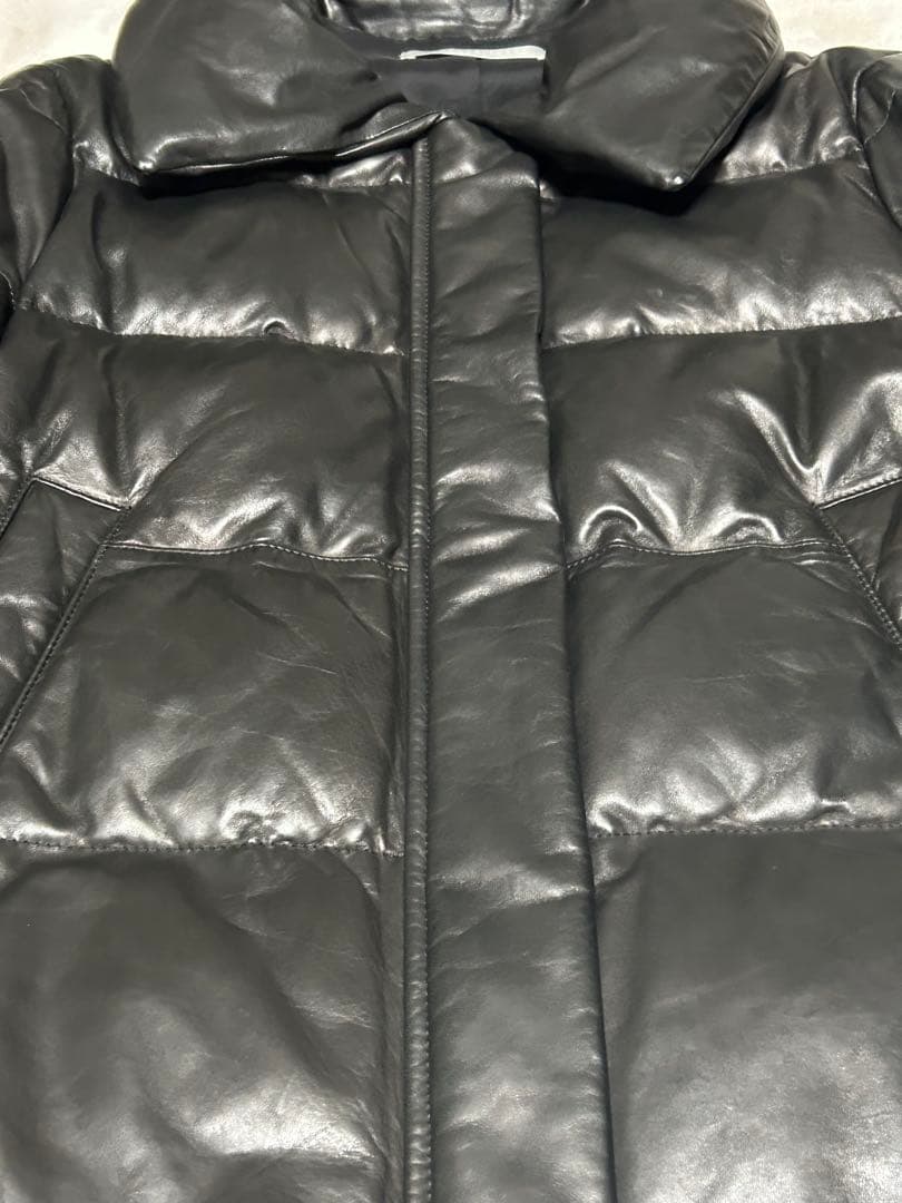 theory luxe セオリーリュクス ラムレザー ダウンジャケット