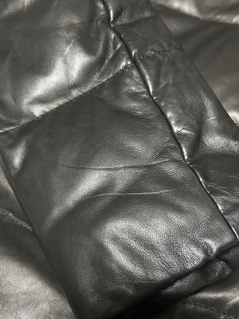 theory luxe セオリーリュクス ラムレザー ダウンジャケット