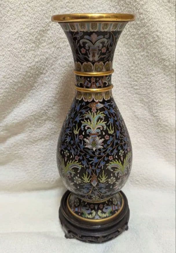 花瓶 中国美術 花入 唐物 壺 　中国骨董 ヴィンテージ　古美術 七宝　希少