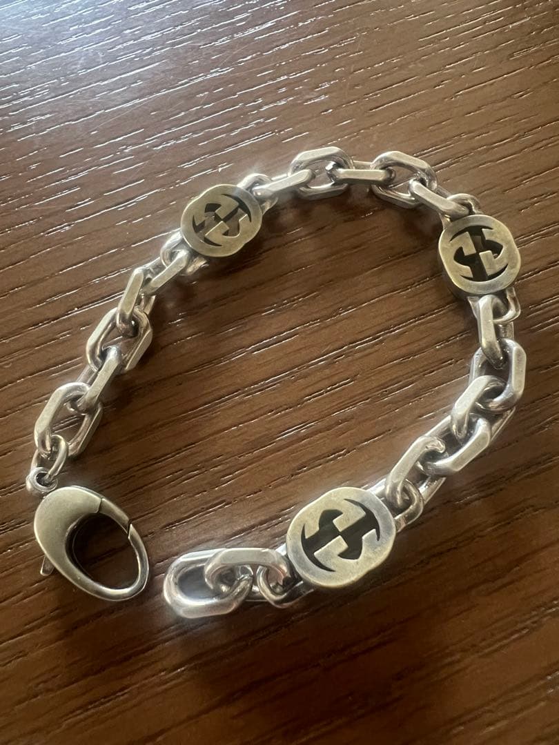 リョータ　〔グッチ インターロッキング〕チェーン ブレスレット