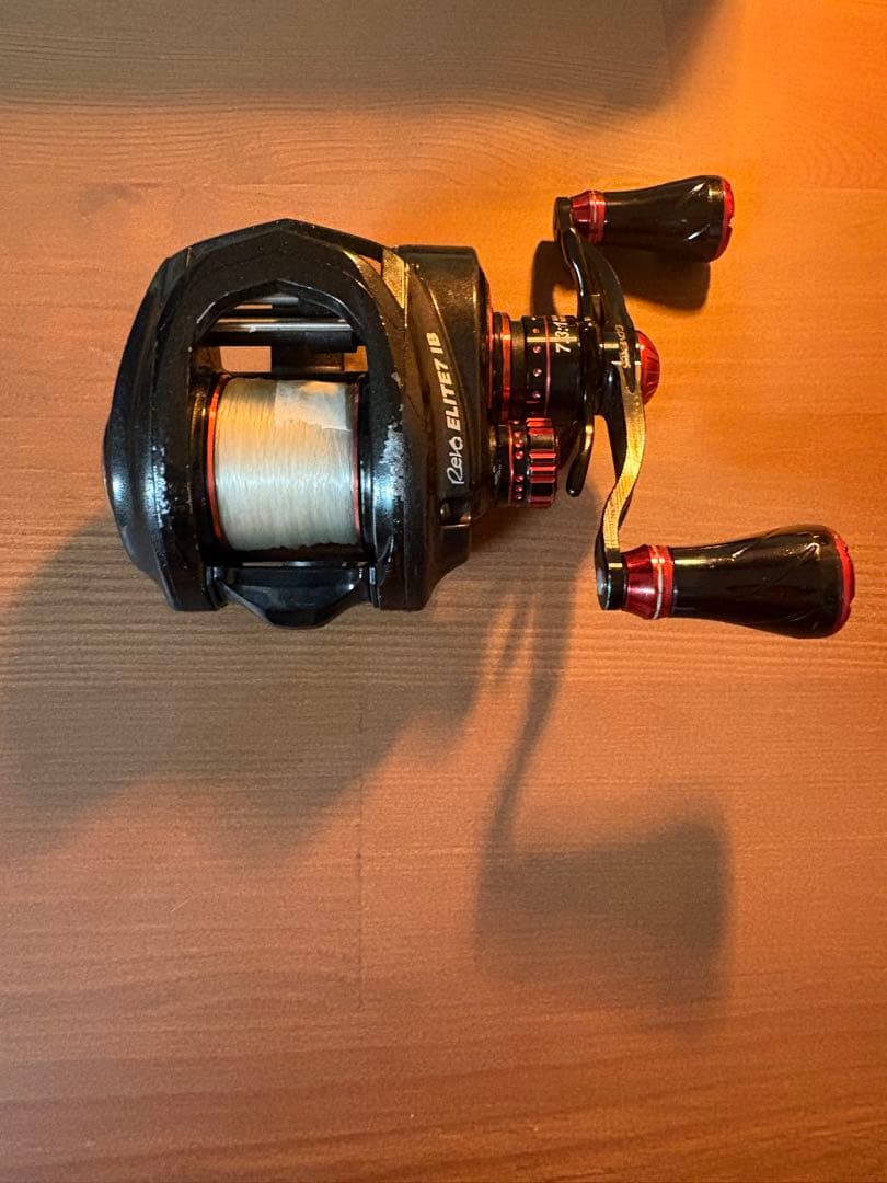 アブガルシア　Revo ELITE7 IB ハンドル交換済み