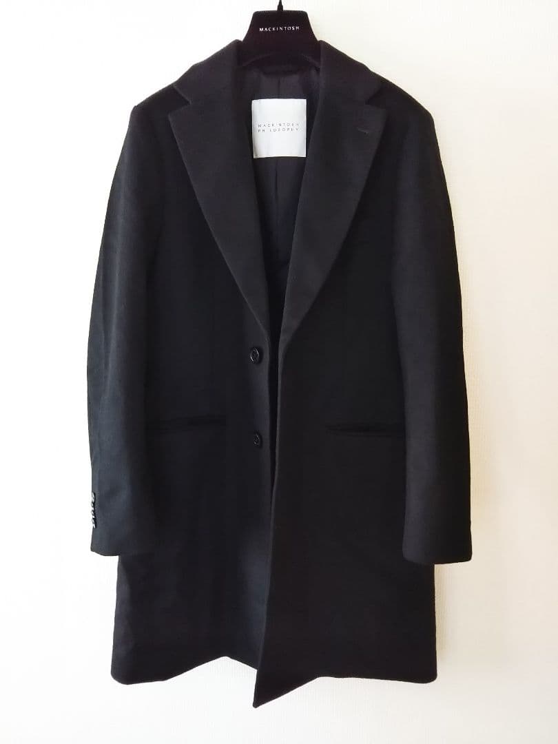okaMACKINTOSHPHILOSOPHY/カシミヤ混チェスターコート