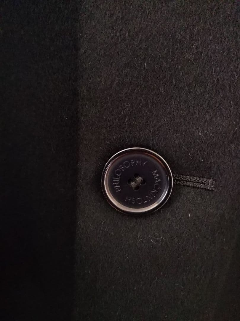 okaMACKINTOSHPHILOSOPHY/カシミヤ混チェスターコート