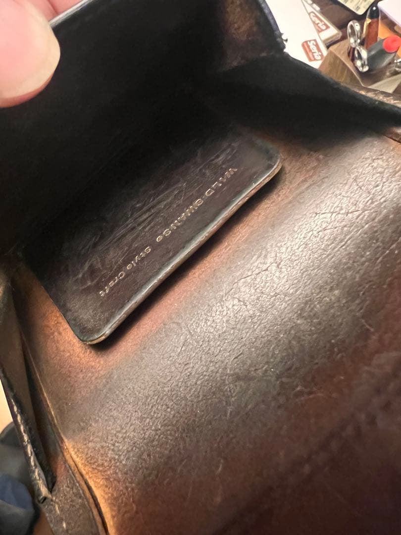 ワイルドスワンズ 希少 シェルコードバン 初期タグ