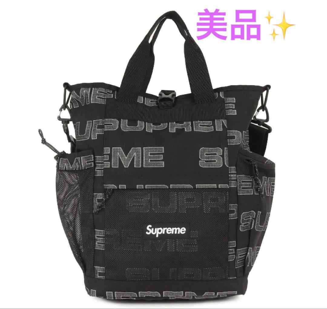 美品✨supreme UtilityZip Tote Black 2way正規品
