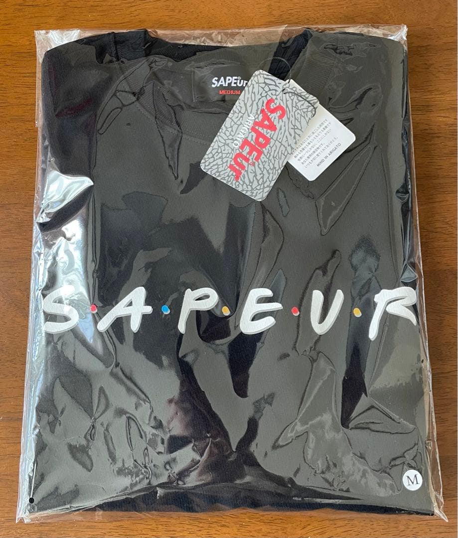 sapeur FRENDSHIP L/S TEE Mブラック