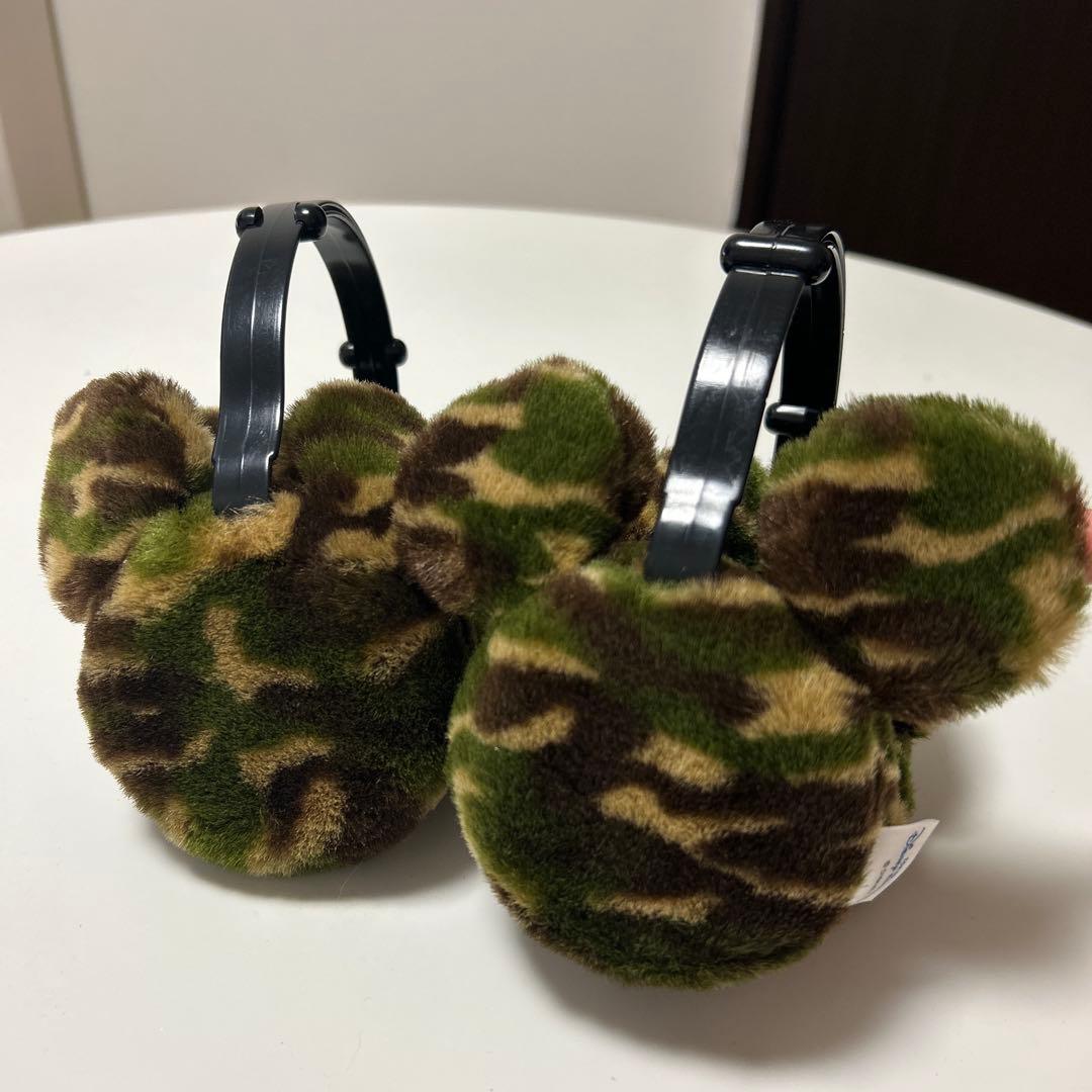 ディズニー　イヤーマフ　迷彩