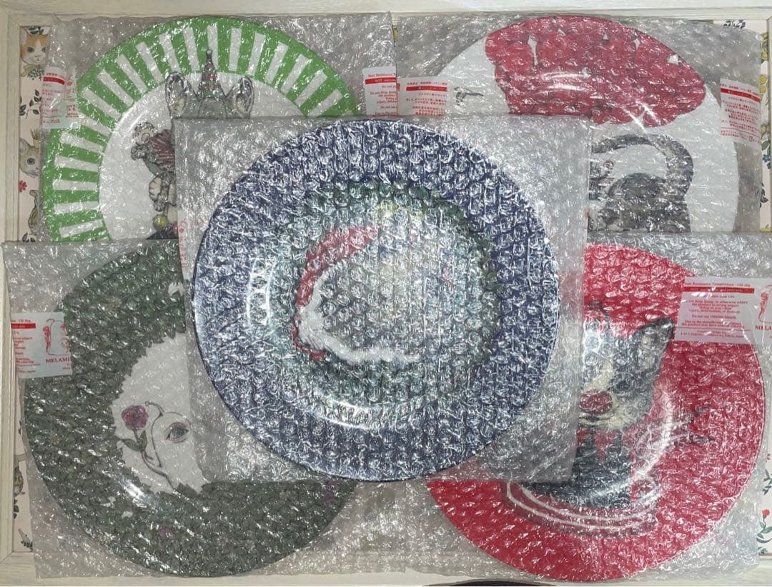 ヒグチユウコ*サーカス*カフェ皿*コンプリート