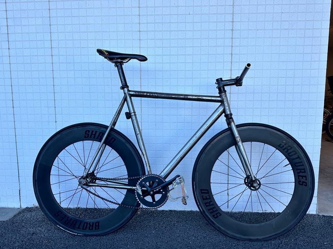 自転車本体 LEADER ANGELINO PTG Size M Trans Raw