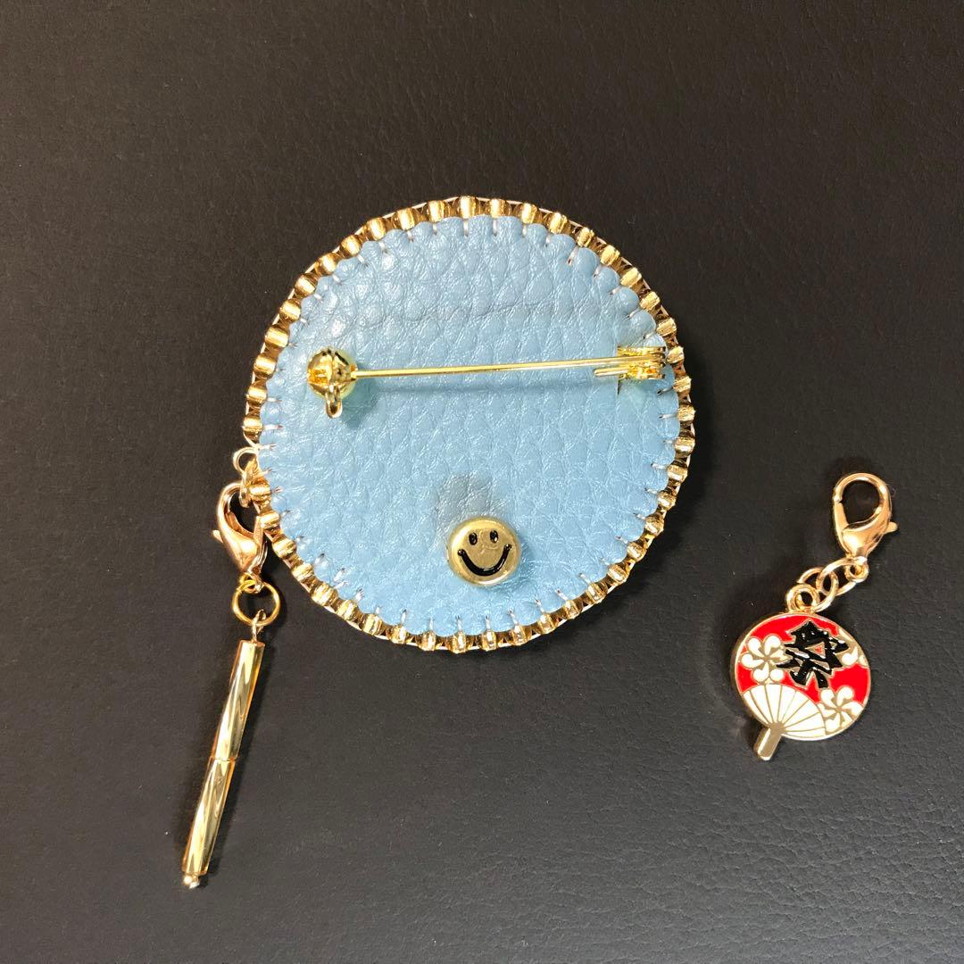 さっちゃん様、オーダー品です　ビーズ刺繍ブローチ9点　ハンドメイド