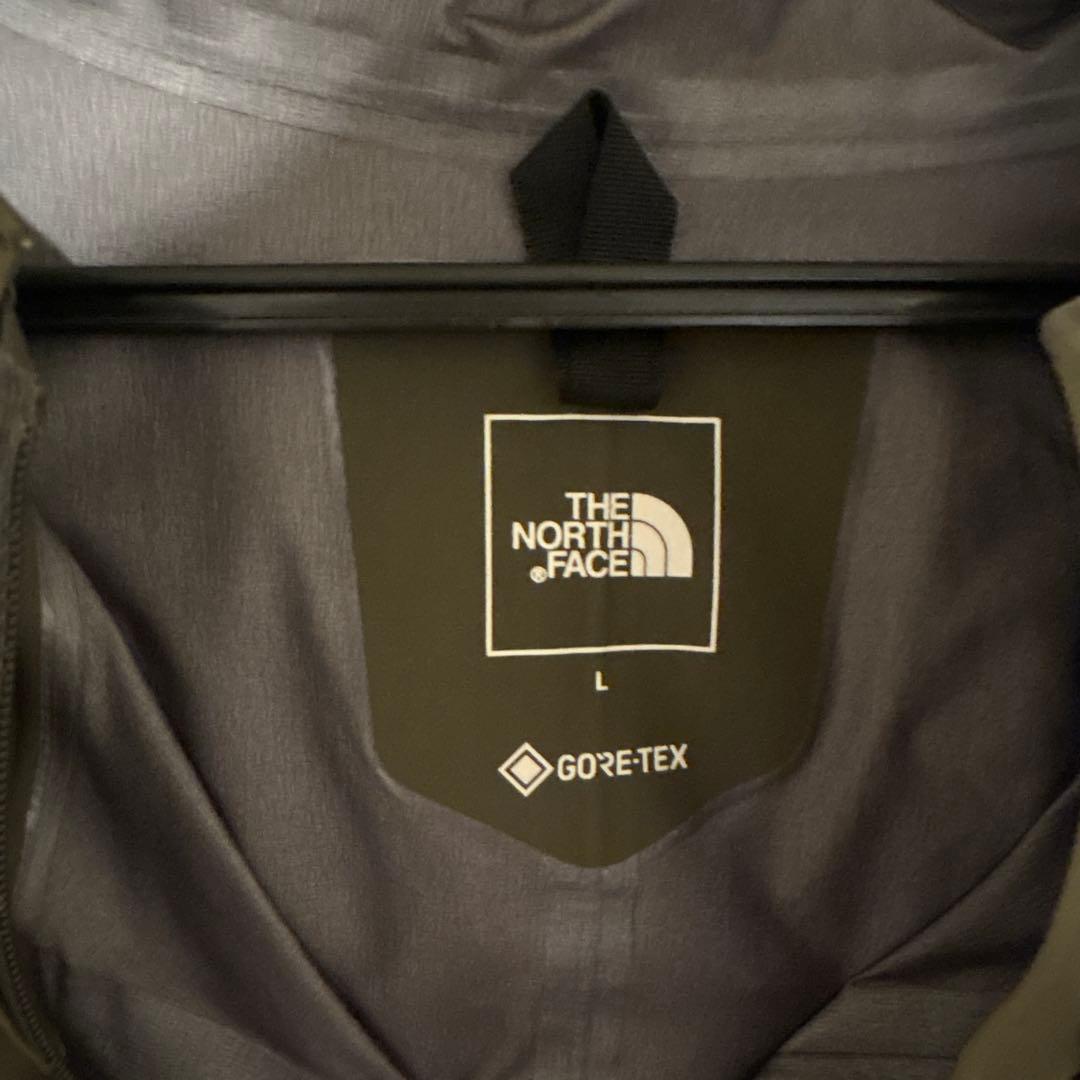 【GORE-TEX】The North Face マウンテンパーカー　カーキ　L
