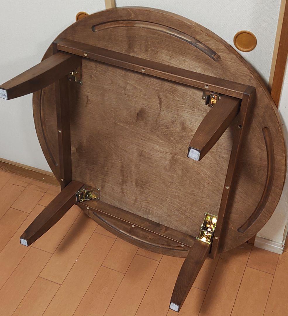 ベルメゾン　ちゃぶ台　 折りたたみ式　定価29900