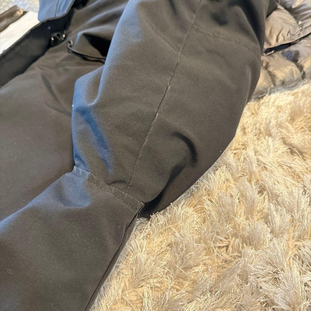 う*ー様 カナダグース RIDEAU PARKAブラックレーベル Mブラック38