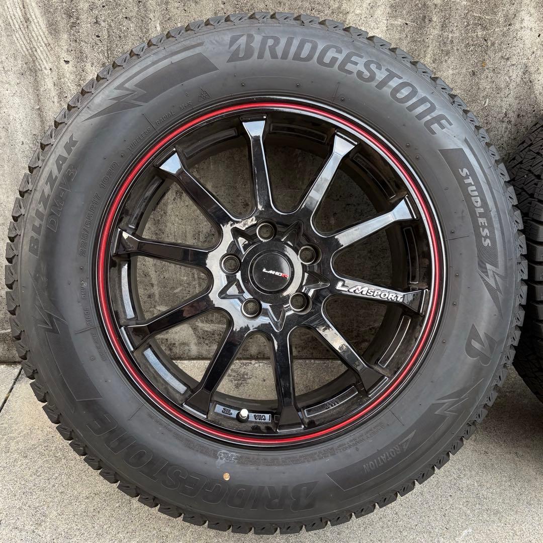 ブリジストン ブリザック　DM-V3 17インチ スタッドレスホイールセット