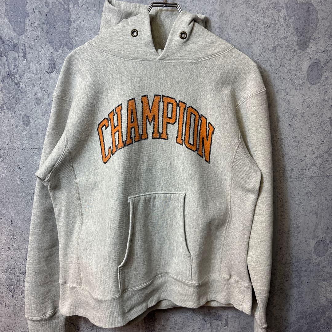 Champion XL 赤単色タグ 70s復刻 Reverse Weave