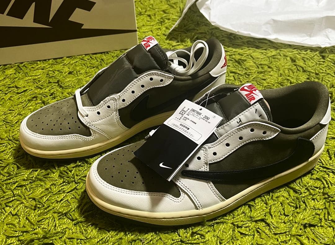 NIKE Air Jordan 1 Low Travis Scott 新品未使用