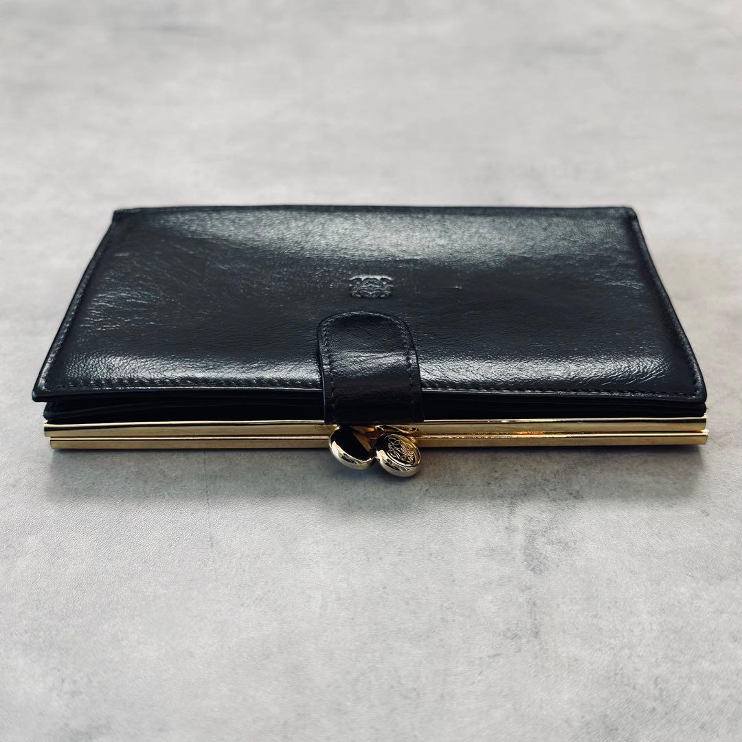 小物 LOEWE Anagram Gamaguchi Bifold Wallet