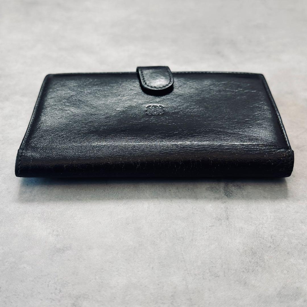 小物 LOEWE Anagram Gamaguchi Bifold Wallet