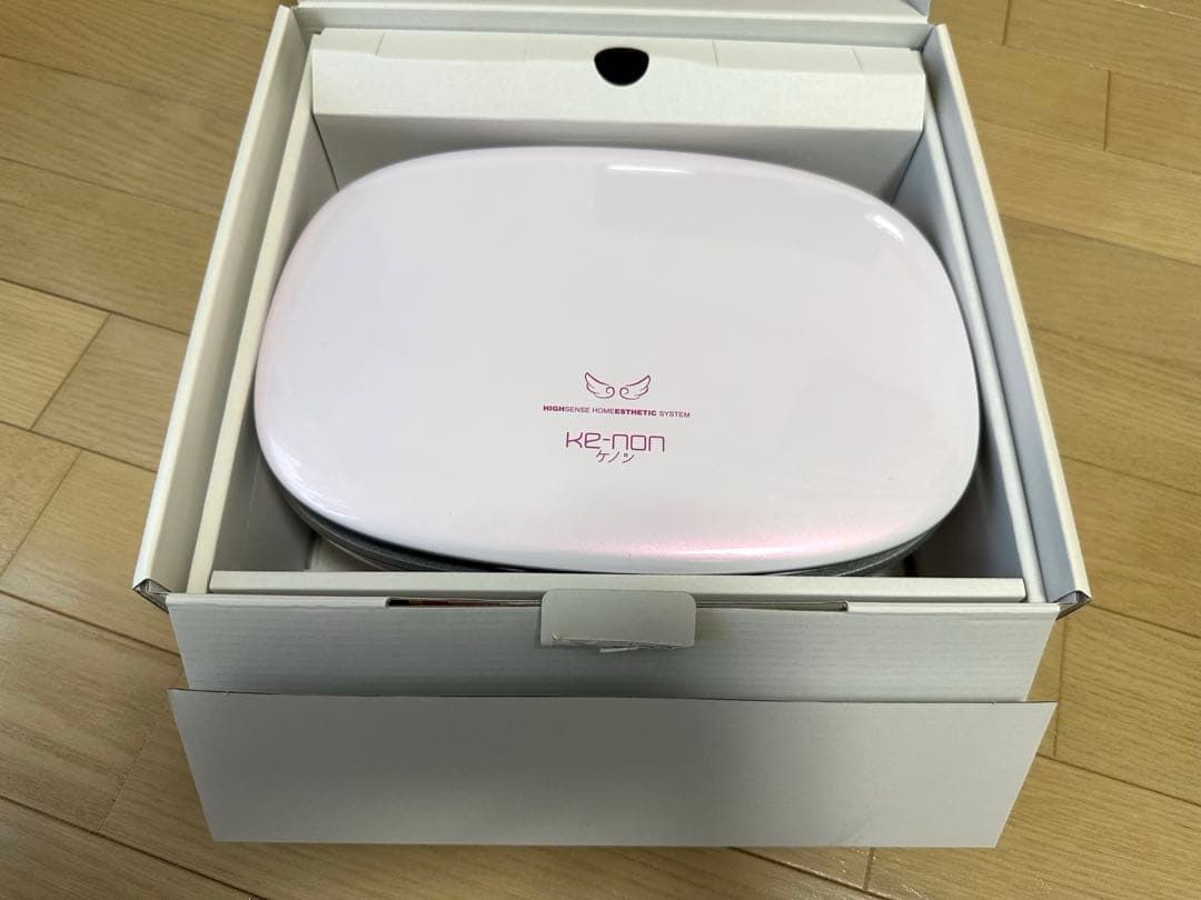 家庭用脱毛器 ケノン ver8.4 ホワイトピンク