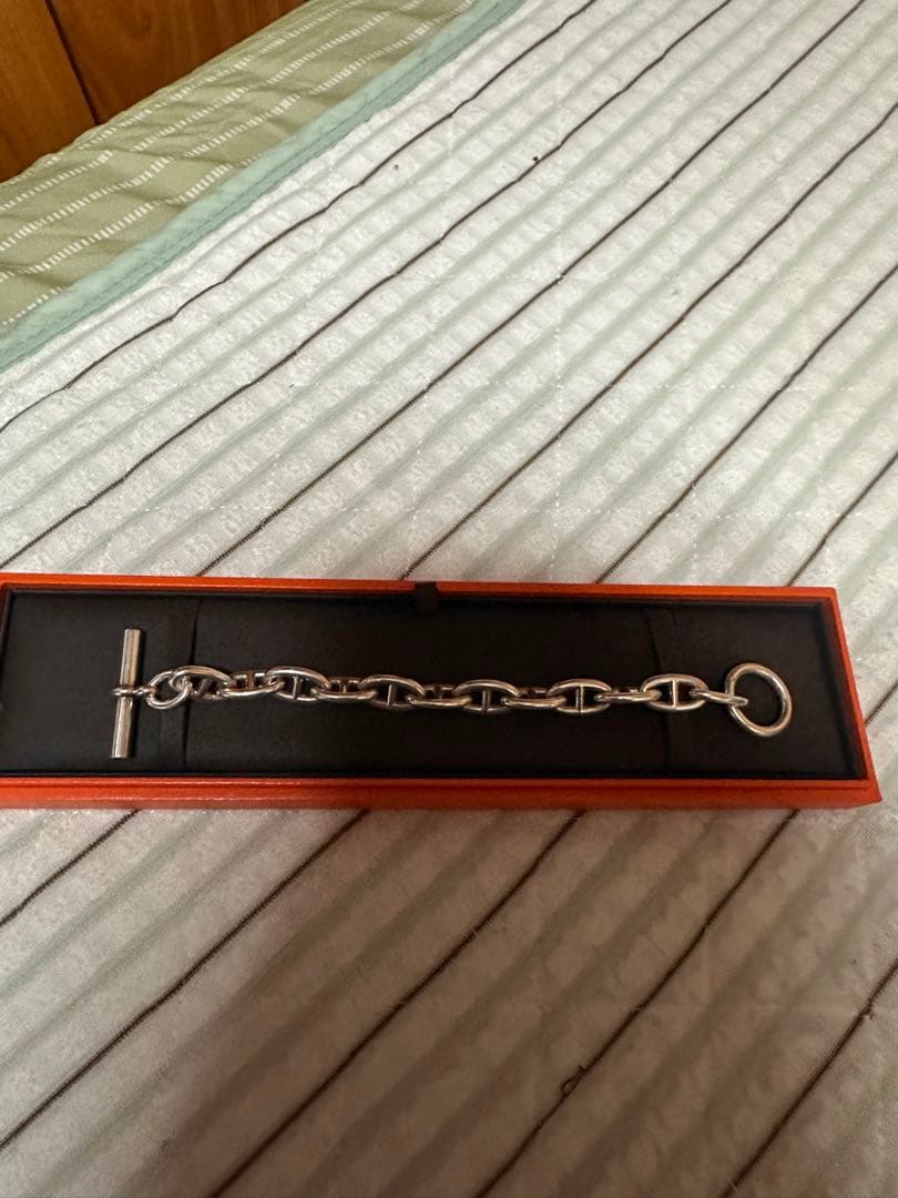 エルメス　HERMEシェーヌダンクル　GM 12コマ　ブレスレット