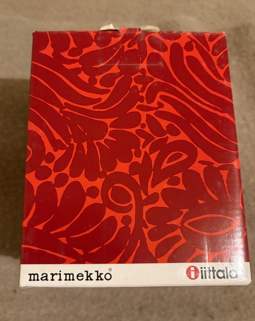 希少　マリボウル レッド　イッタラ マリメッコ ラージサイズ