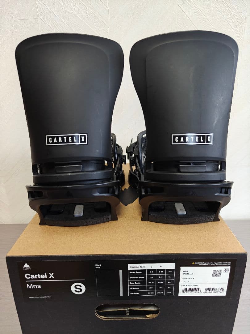 burton バートン Cartel X ビンディング Sサイズ 24-25