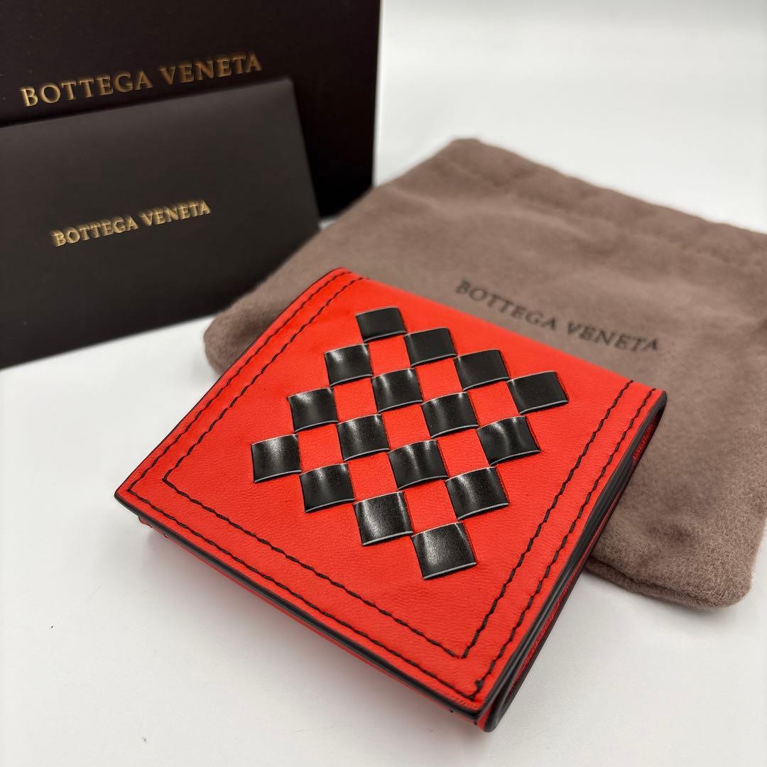 【極美品】ボッテガヴェネタ ケース イントレチャート 希少カラー