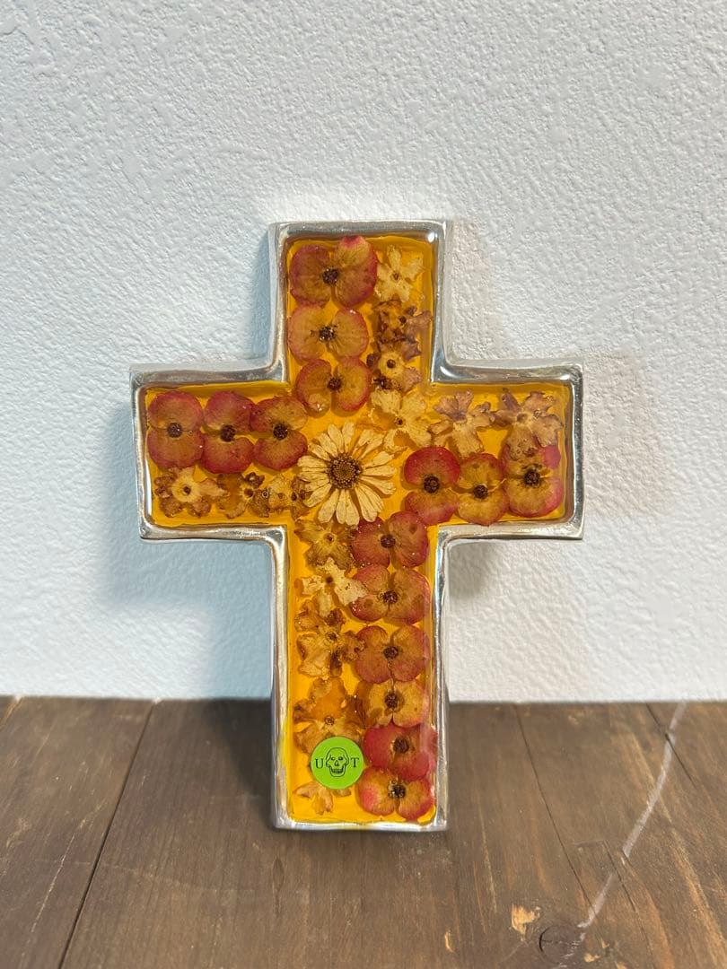 UNDERCOVER ドライフラワー クロス 壁掛け