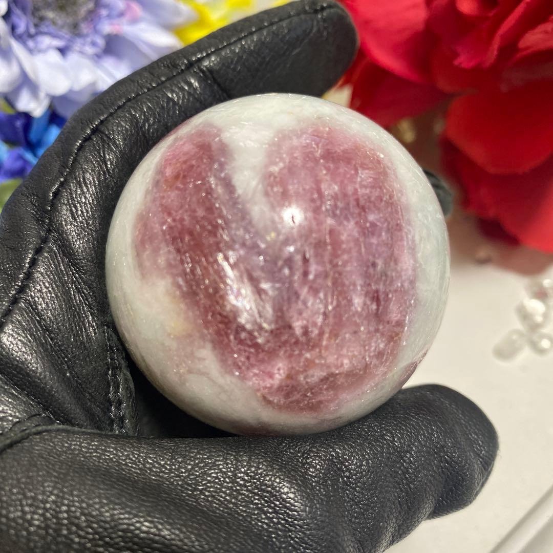 ピンクトルマリン スフィア 50.8mm