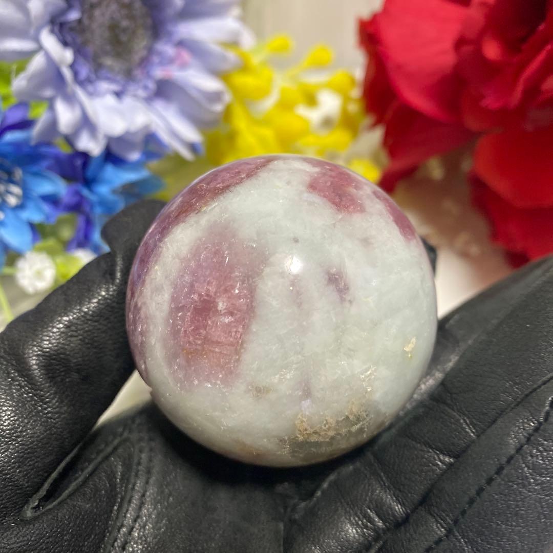 ピンクトルマリン スフィア 50.8mm