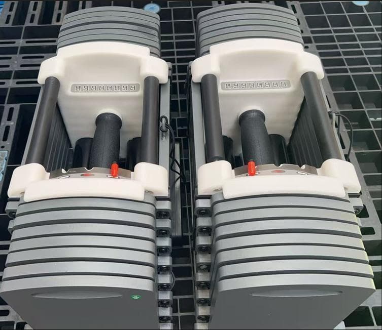 中古 パワーブロック ダンベル 可変式 42kg 2個セット 24段階調節