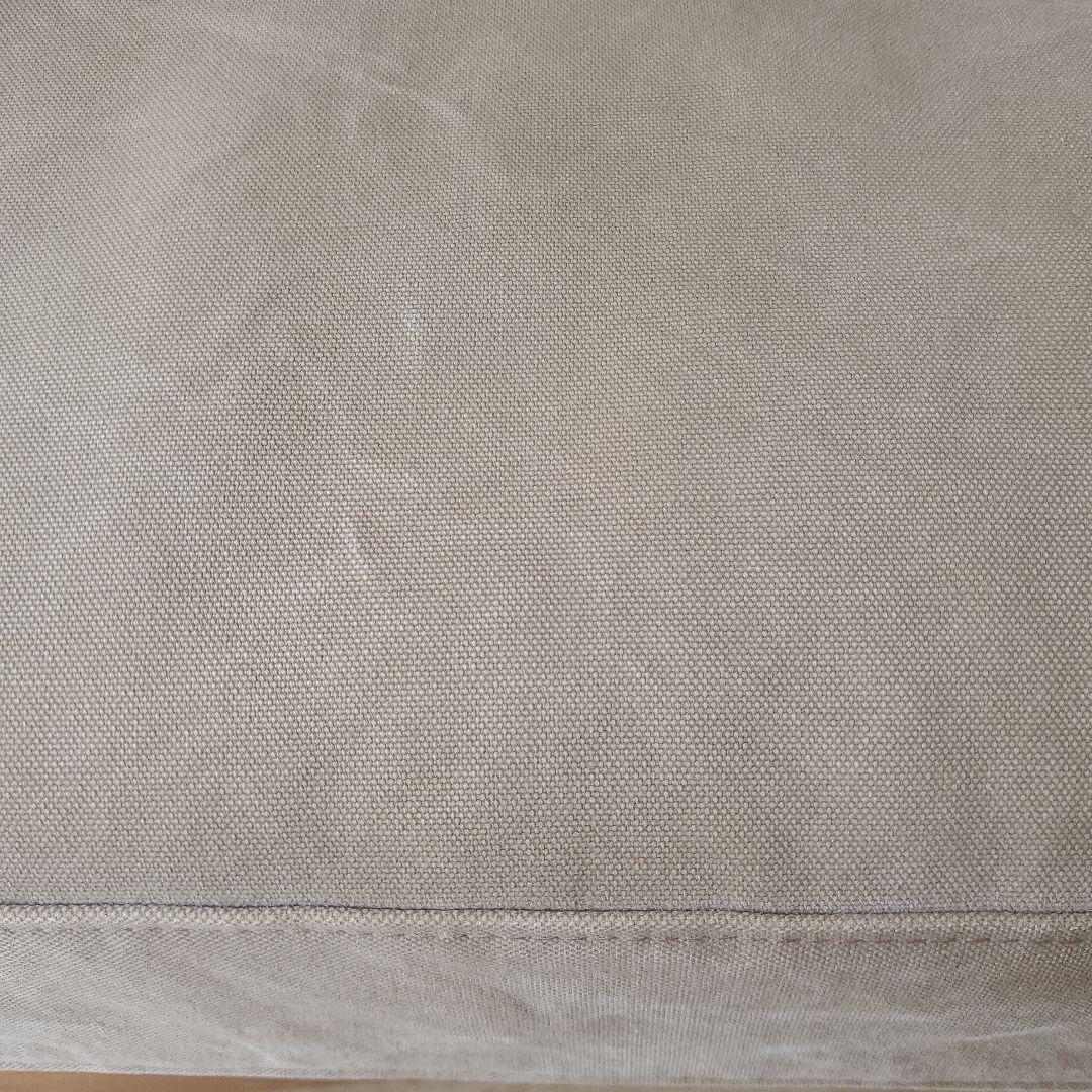 アッシュビー ベージュ ファブリックソファ 木製脚付き